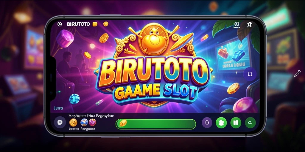 Tampilan gameplay BIRUTOTO dengan grafis menawan dan fitur menarik