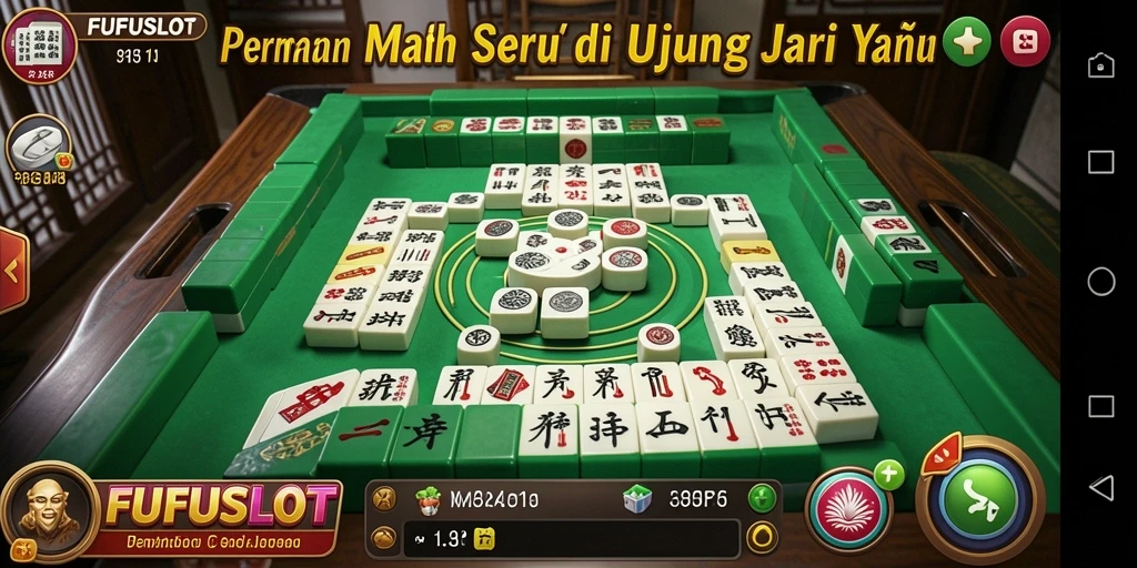 Screenshot FUFUSLOT menunjukkan pengalaman bermain Mahjong yang menarik.