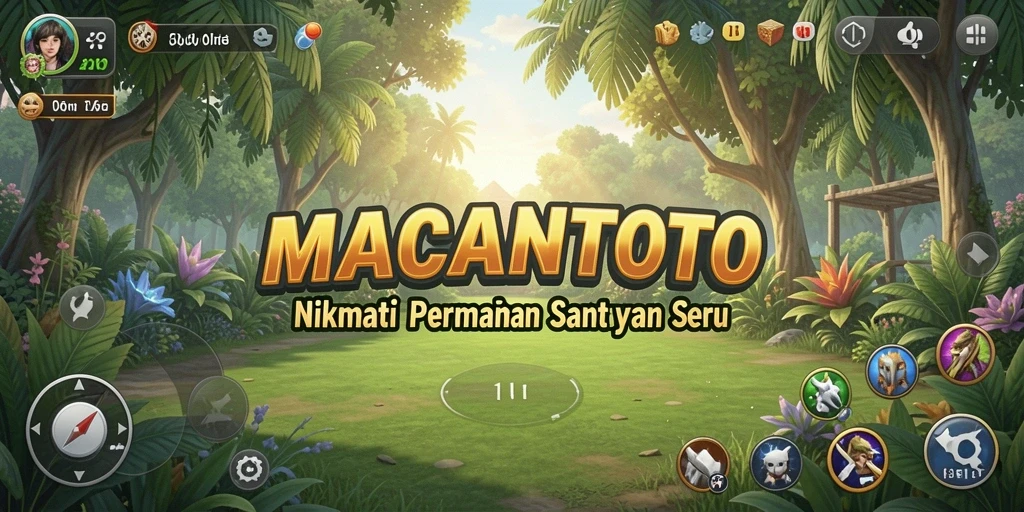 Gameplay seru dan santai dalam MACANTOTO.