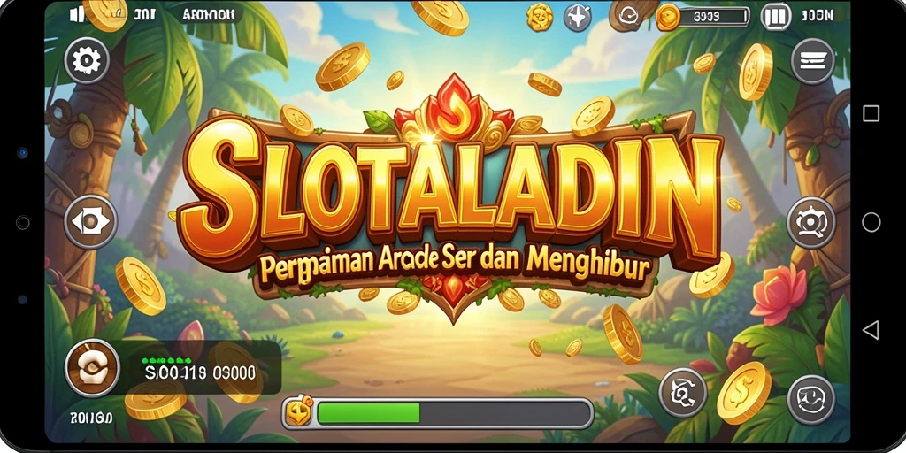 Screenshot menampilkan pengalaman bermain SLOTALADIN yang menyenangkan.